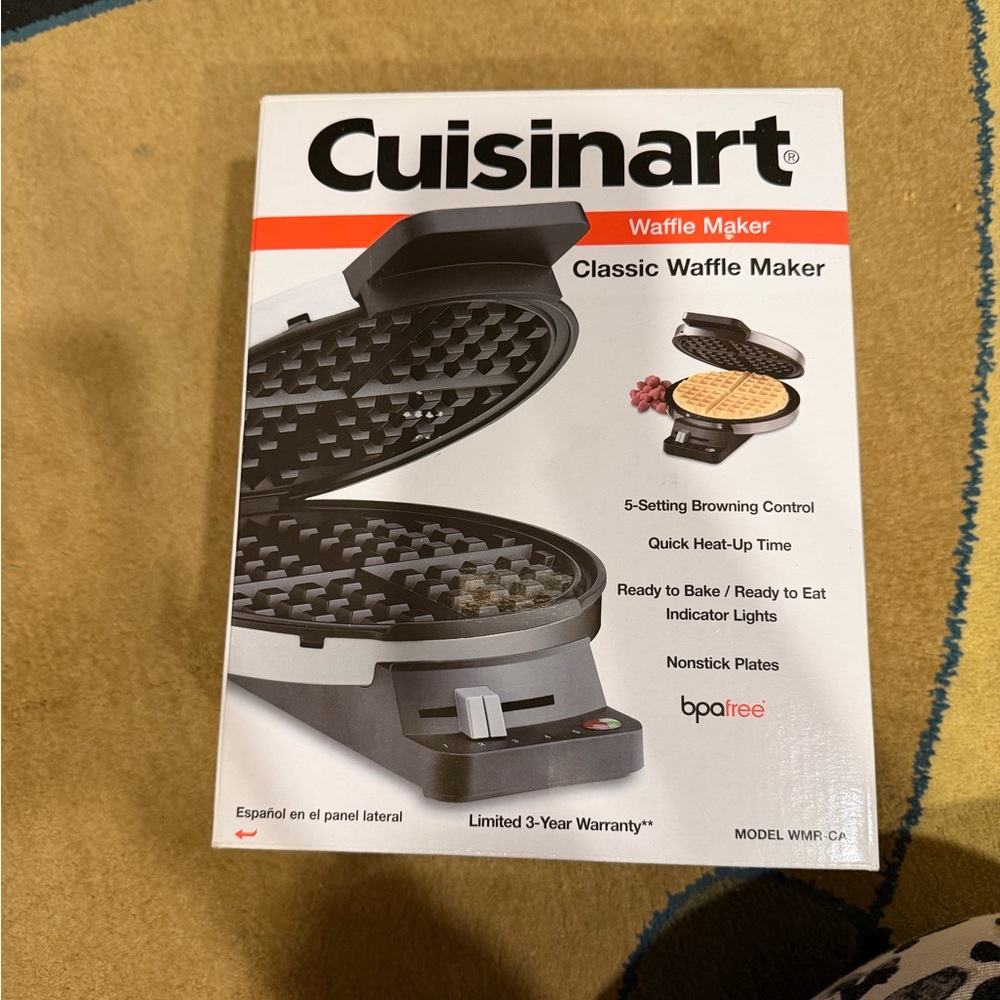 Cuisinart Silver Waffle Maker